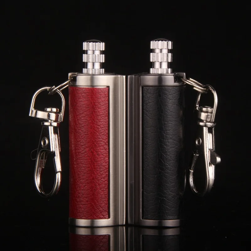 Portable Waterproof Million Times Creative Mini Cigarette Cigar Fire Keychain Lighters Fuel Match Camp Hike Gas Lighter NO GAS | Дом и сад