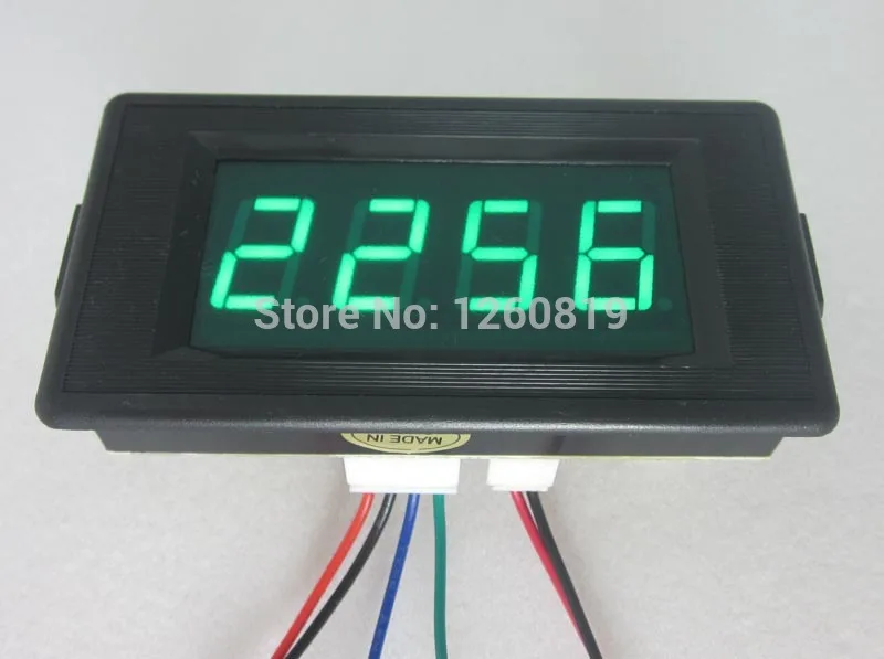 Цифровой счетчик светодиодов 12 В постоянного тока 4 дюйма|counter sliver|counter shadowswitch