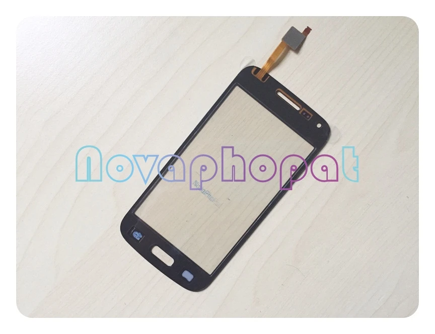 Novaphopat черный/белый сенсорный экран дигитайзер Датчик для Samsung Galaxy Core Plus G350 G3500 G3502
