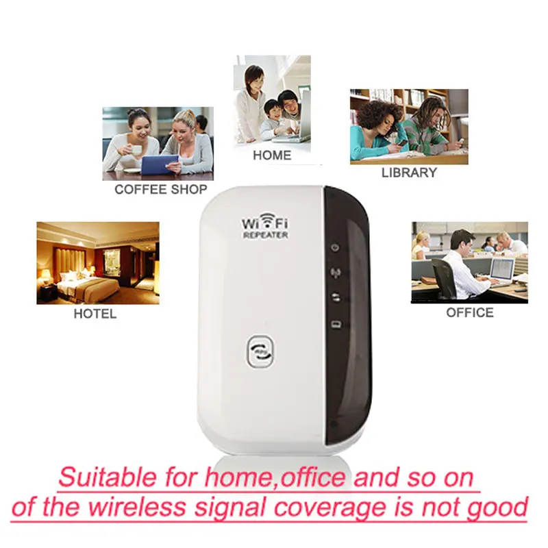 300 Мбит/с Wi-Fi ретранслятор Беспроводной 2,4G Wifi Сеть soho удлинитель 802.11N/B/G Wifi усилитель сигнала Wifi wps шифрование