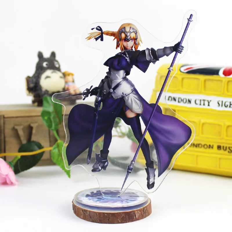 Аниме Fate Grand Order Дисплей Стенд фигурка модель пластина Держатель японский мультфильм FGO акриловые украшения Рождественский подарок - Цвет: 5