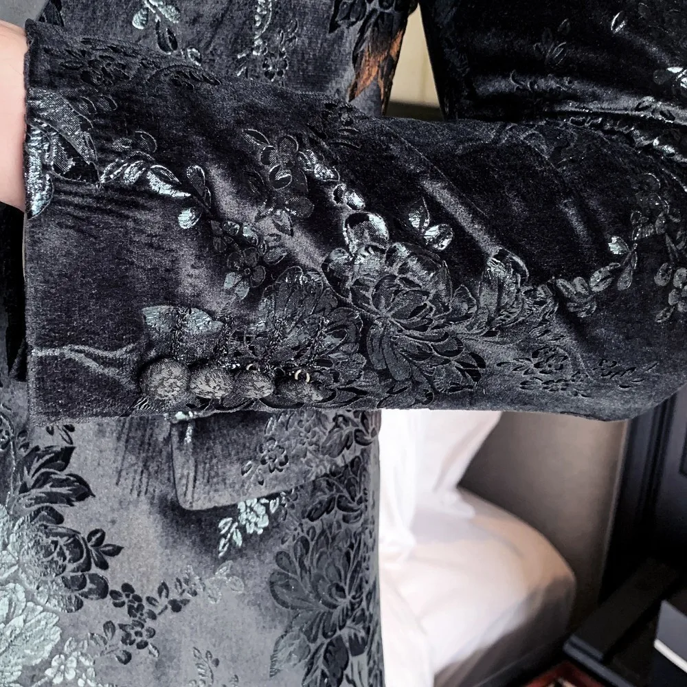 Цветочный костюм для собаки Homme Mariage барочные костюмы для мужчин 3XL осень Vestito Da Sposo костюм из 3 предметов мужские свадебные костюмы