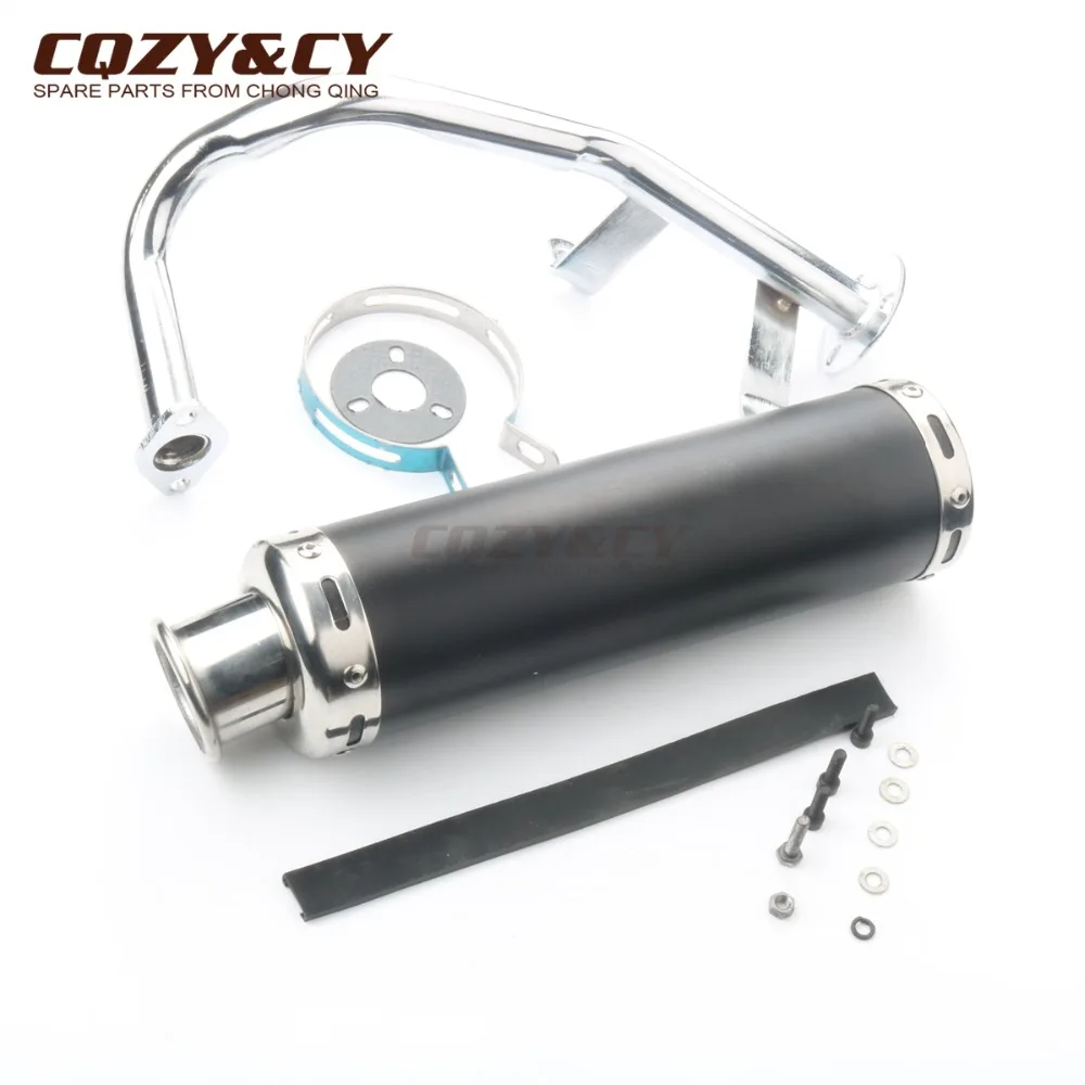 Высокопроизводительная выхлопная труба для скутера Kreidler Flory 50 RMC E 50cc China GY6 139QMA 139QMB 4-тактный