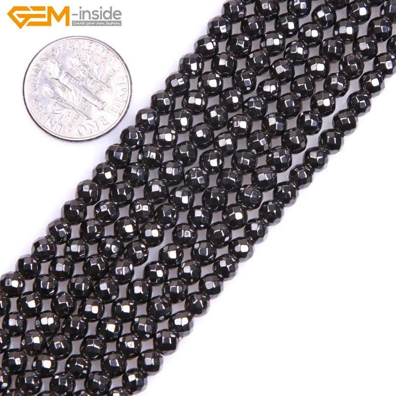 Бусины Из Натурального магнитного гематита 3 12 мм 15 дюймов|stone beads|beads for jewelry makingbeads