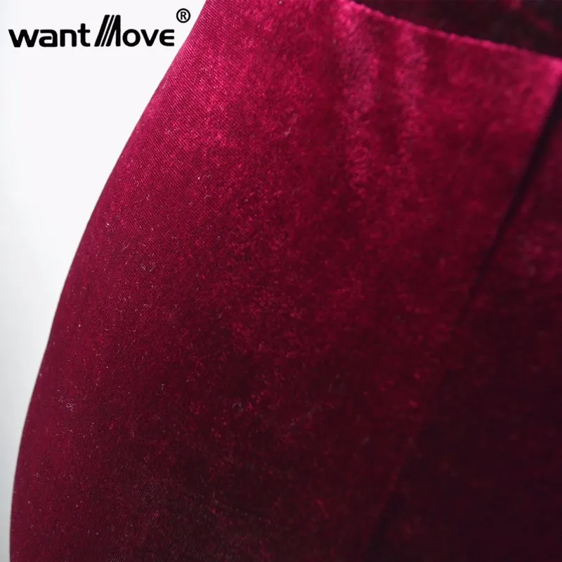 Wantmove, новинка, 5 цветов, S-XL, женские бархатные шорты с завязками, повседневные, высокая талия,, Осень-зима, сексуальные, элегантные, обтягивающие шорты, XD742
