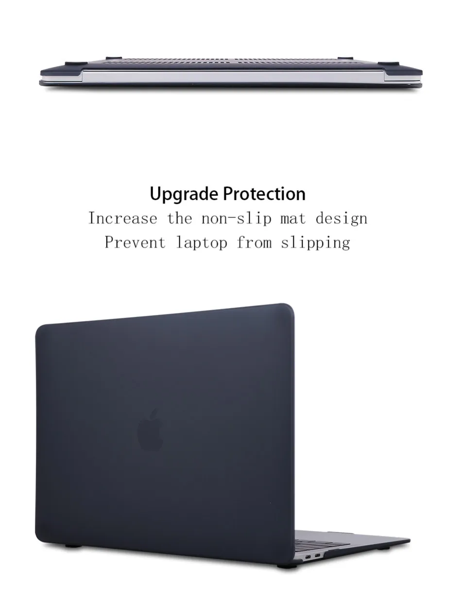 MTT матовый чехол для ноутбука Macbook Pro 13,3 16 дюймов чехол для apple mac book Air Pro retina 11 12 13 15 с сенсорной панелью