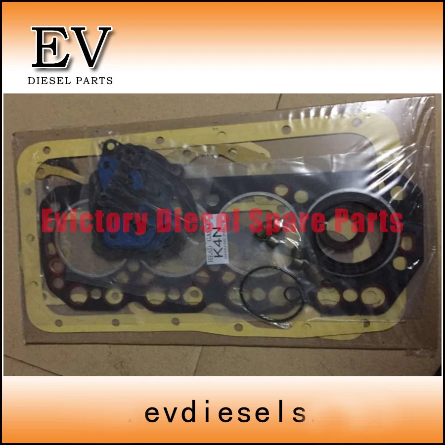 

For Kobelco Excavator K4M full gasket set / Cylinder head gasket kit / engine gasket
