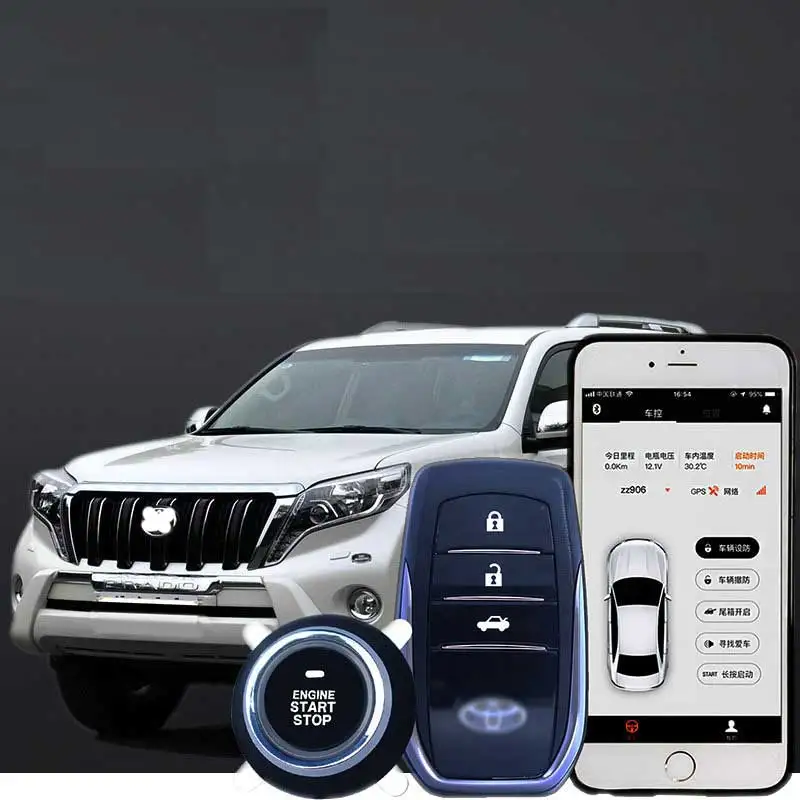 Универсальный автомобильный аксессуар Система бесключевого доступа PKE Android/iso