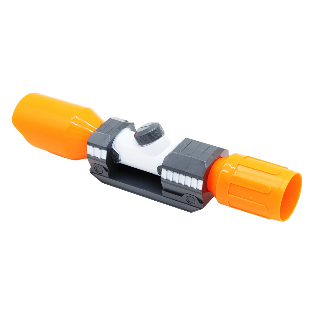 Modified Part Front Tube Sighting Device for Nerf Elite Series - Orange + Grey