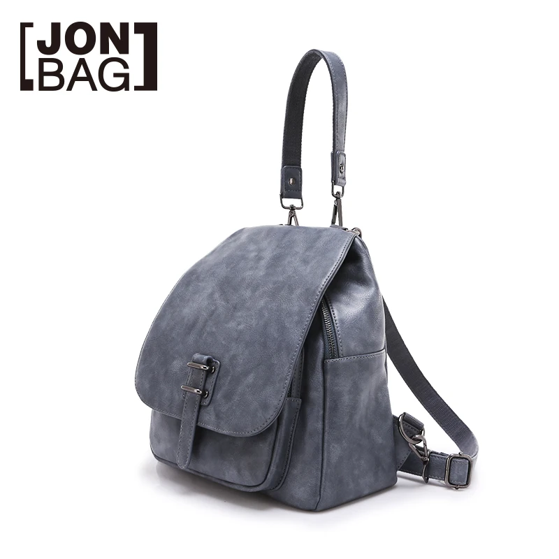 JONBAG большая сумка Корейская версия дикого модного рюкзака винтажная через плечо