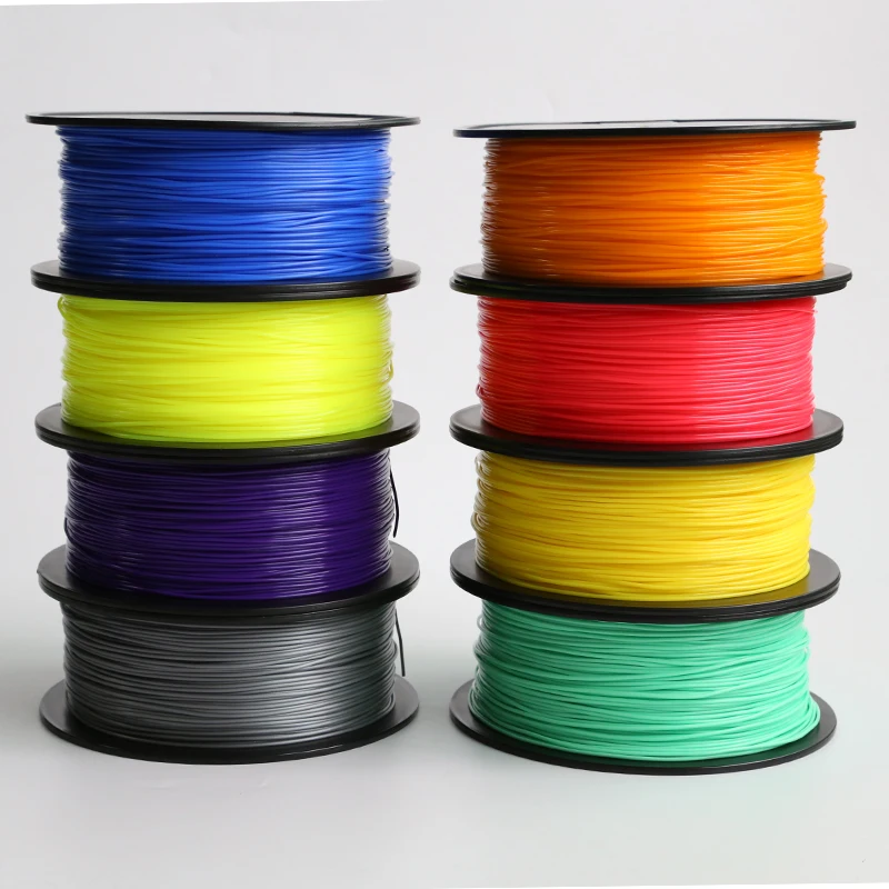 PLA filament Minimal Warping 45 Colors For 3D Printer High quality 1.75mm 1KG No Heating Bed Required | Компьютеры и офис