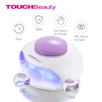 touchbeauty portable nail dryer with air and led light good for regular nail polishes as 0889