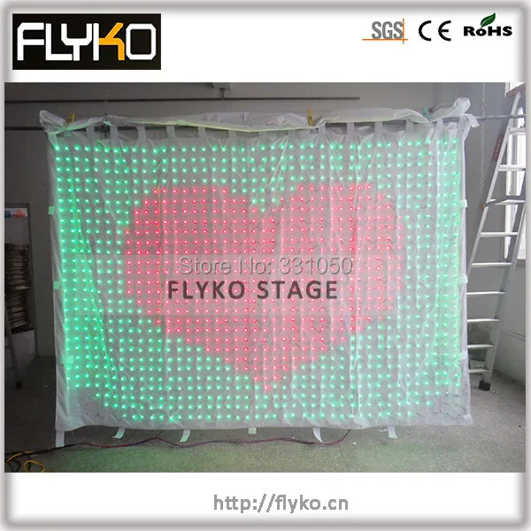 Бесплатная доставка 2x3 м P70 светодиодная стена для сценического экрана|led stage