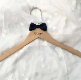 One Groom Cherry Вешалка для свадебного платья, вешалка для невесты, подарок для невесты, свадебные вечерние вешалки, Свадебные вешалки, подарки для подружки невесты - Цвет: One Groom Cherry