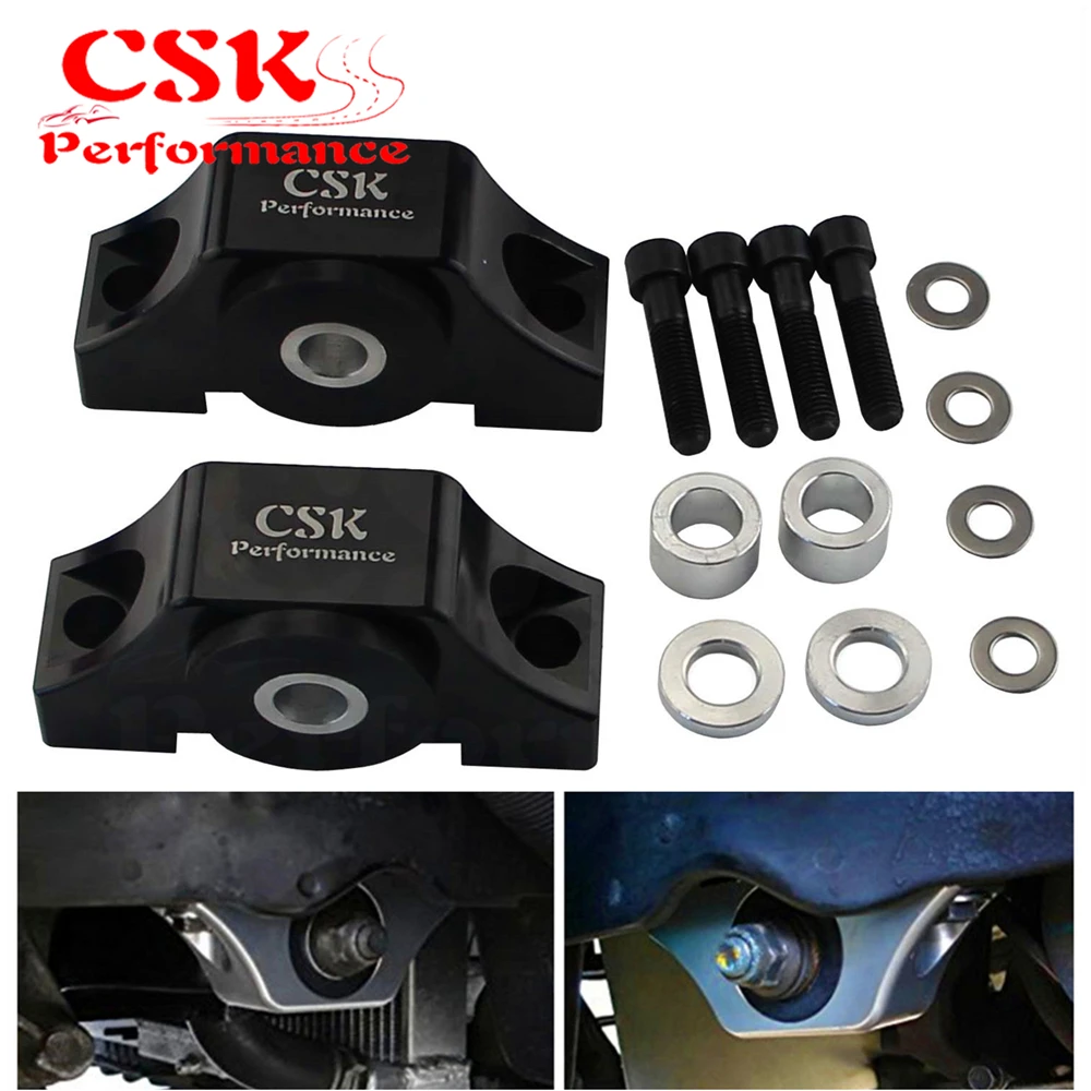 Fits For Honda Civic EG EK D16 B16 B18 B20 Engine Billet Motor Torque Mount Kit Black |