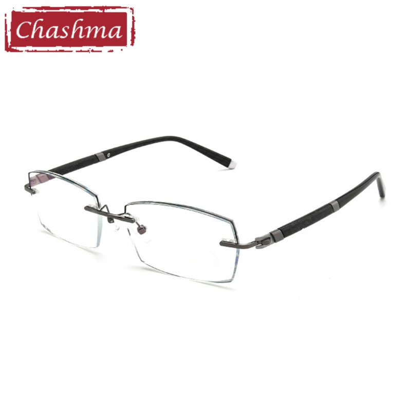 Золотые оправы для очков мужские oculos de grau masculino armacao без оправы корректирующие очки при близорукости оправы для очков