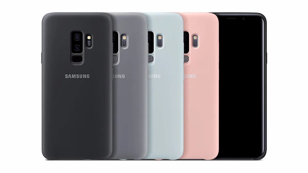 samsung силиконовый чехол для samsung Galaxy S9/S9 Plus-6 цветов защита от износа EF-PG965 EF-PG960