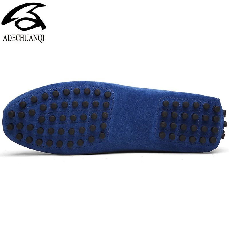 Loafers Casual Shoes peas shoes Spring and summer new men Pure hand sewing Men's moccasin Light flat | Обувь