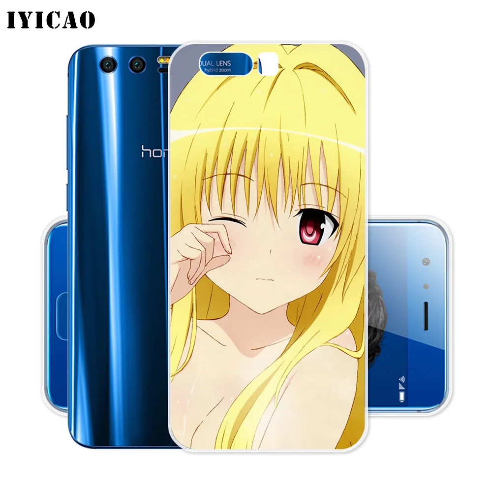 Мягкий силиконовый чехол IYICAO To Love Ru для Huawei Y9 Y7 Y6 Prime 2018 Honor 8C 8X 8 9 10 Lite 7X 7C 6A 7A Pro |