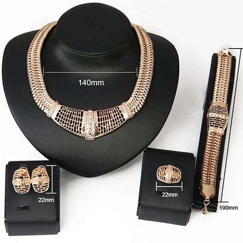 Лидер продаж! Комплект из колье браслета кольца и сережек|ring earrings set|earrings setnecklace