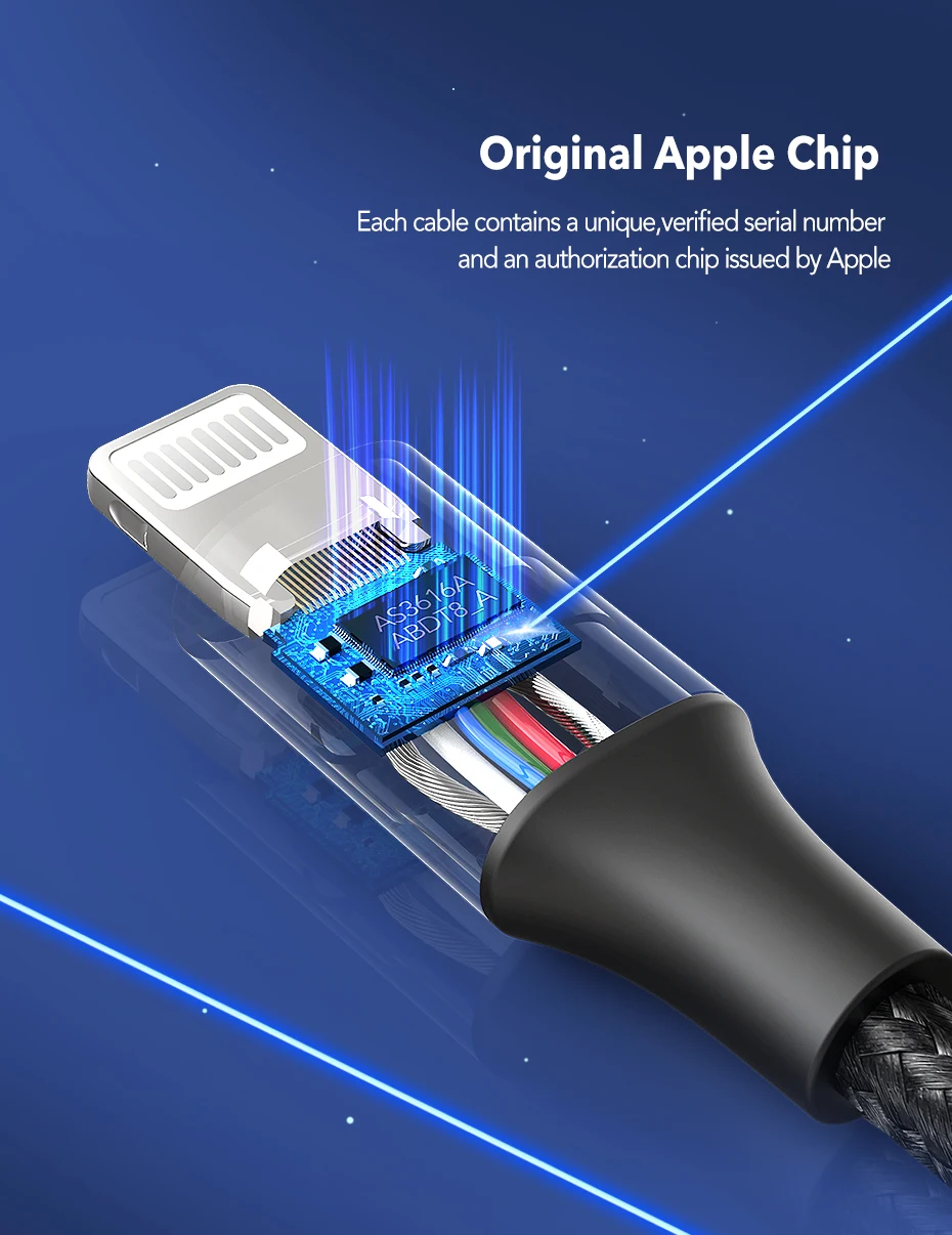 Ugreen MFI certified usb c to lightning charging cable for iPhone xs max xr x 8 7 6s plus 5 ipad pro PD cable fast charger short