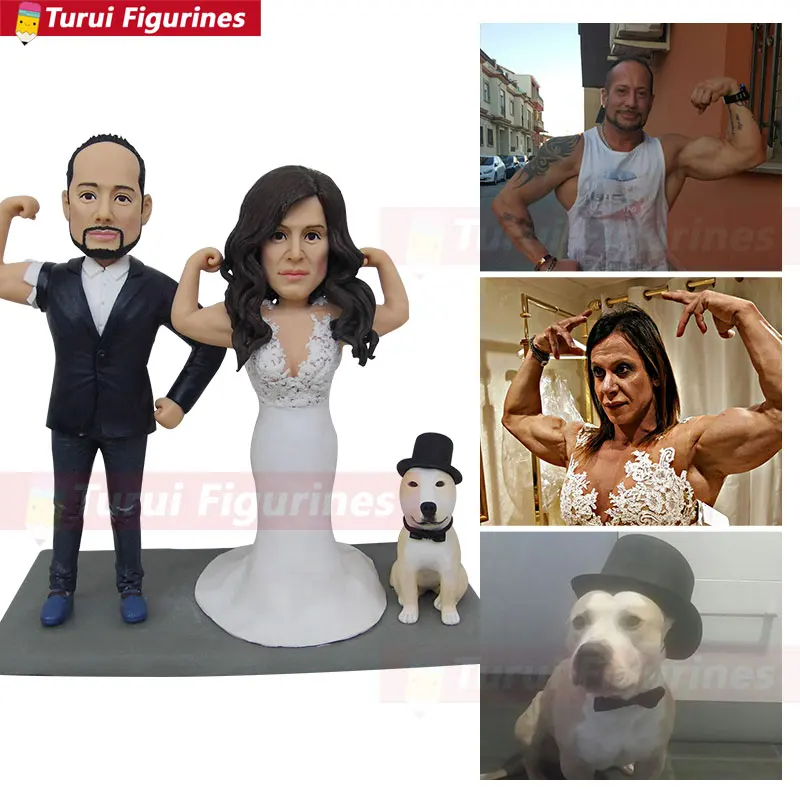 Свадебная Статуэтка для путешествий свадебный торт Топпер дизайн на заказ