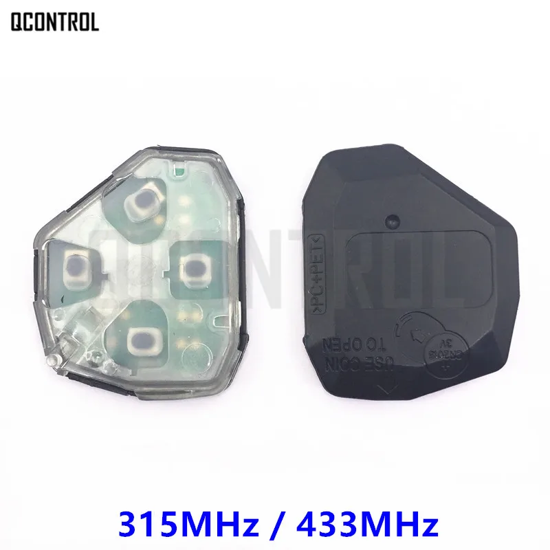 Внутренняя сборка дистанционного ключа QCONTROL для Toyota Camry Corolla Prado RAV4 Vios Hilux Yaris 315 МГц
