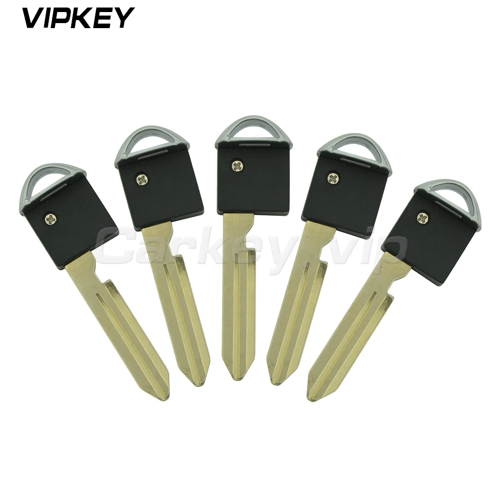 

5pcs Brand VIPKEY Smart emergency key blade for Nissan Armada Pathfinder Rogue Sentra Versa Maxima 2004 2005 2006 2007 2008 2009