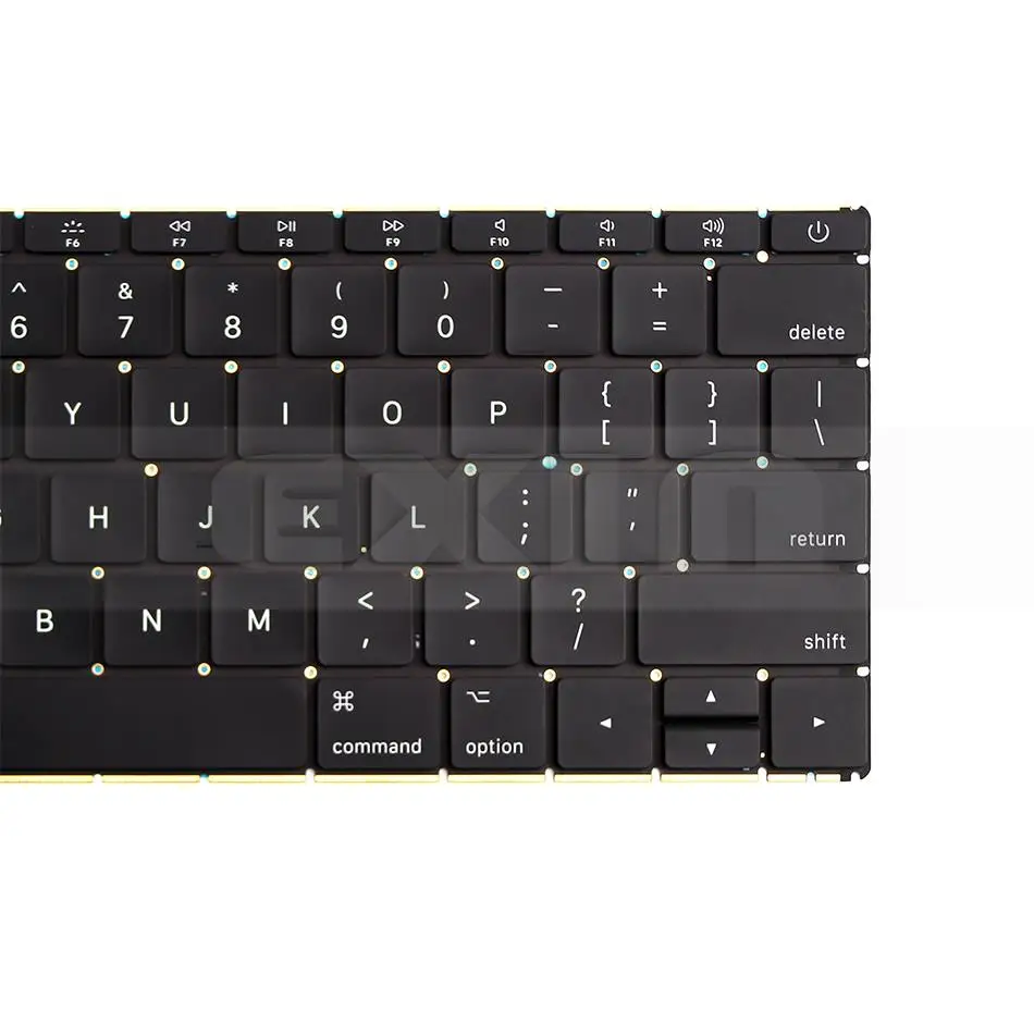 2016 2017 год новый A1534 США клавиатура с подсветкой + винты для Macbook 12 &quotA1534 английская