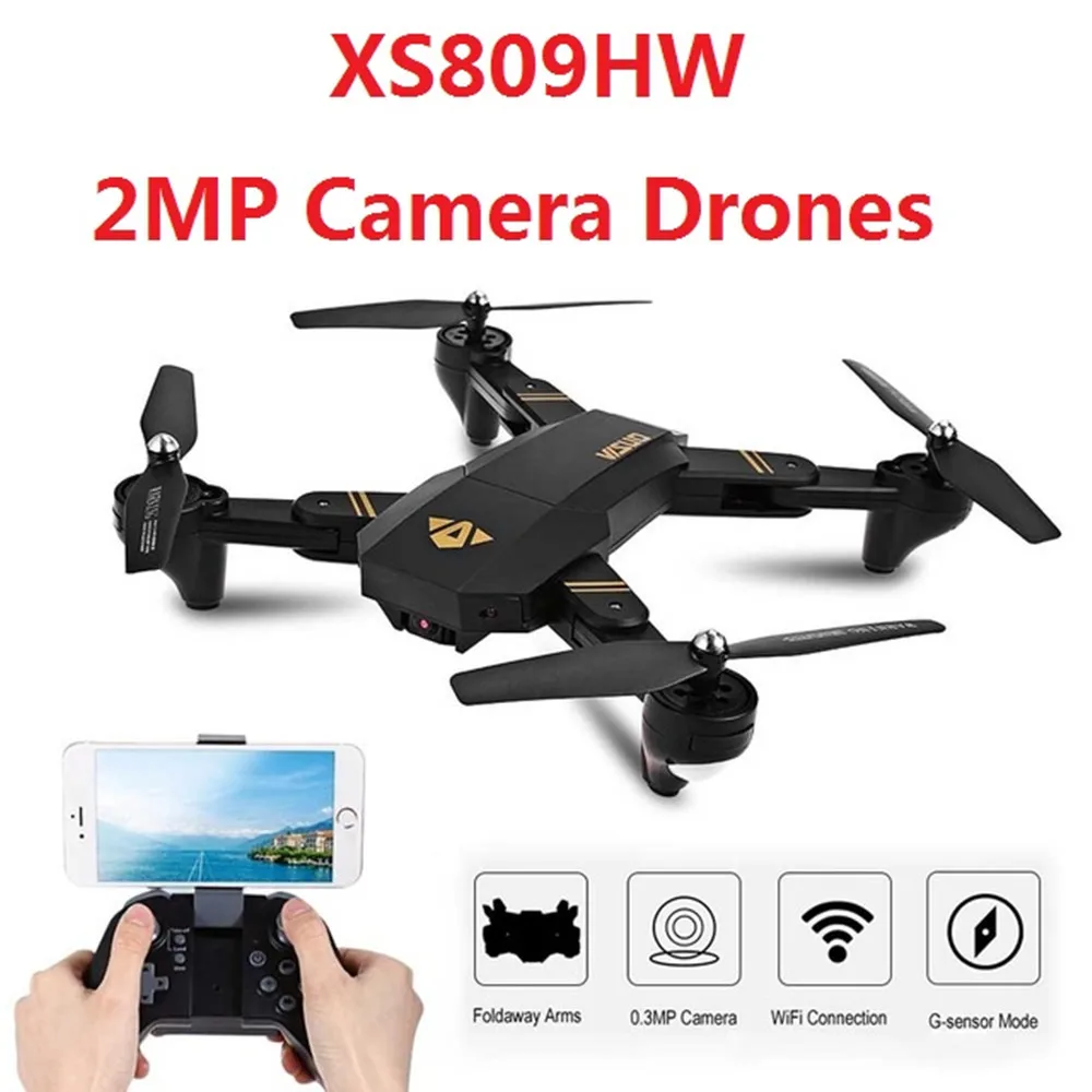 XS809W XS809HW камеры для Дронов Self мини складной воздушной подушке Карманный Дрон
