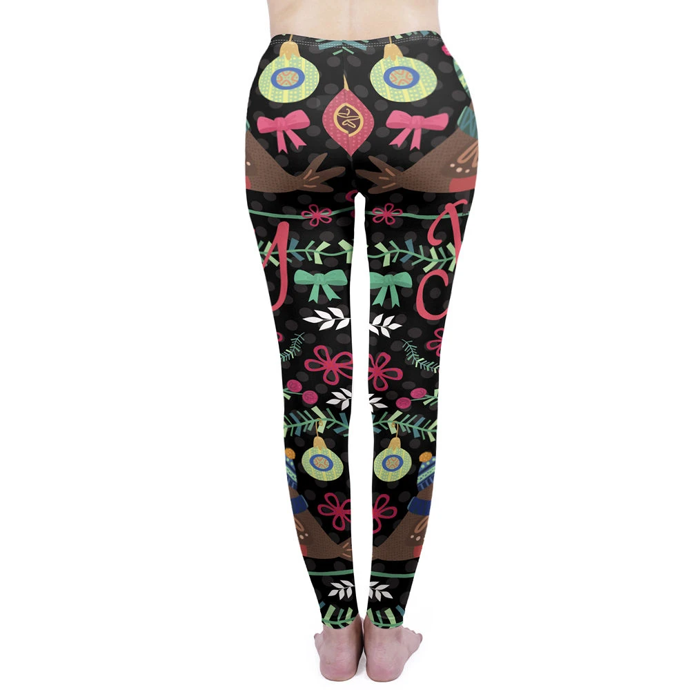 Модные женские леггинсы с принтом Joy Robins Workou облегающие брюки для фитнеса