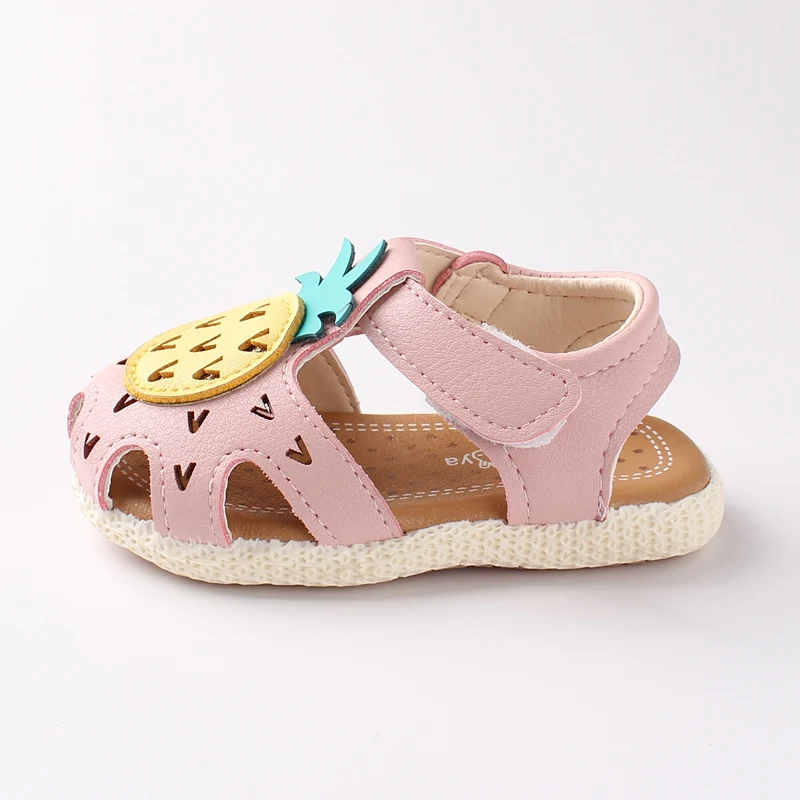 Высококачественные для маленьких девочек сандалии Детская летняя детская обувь