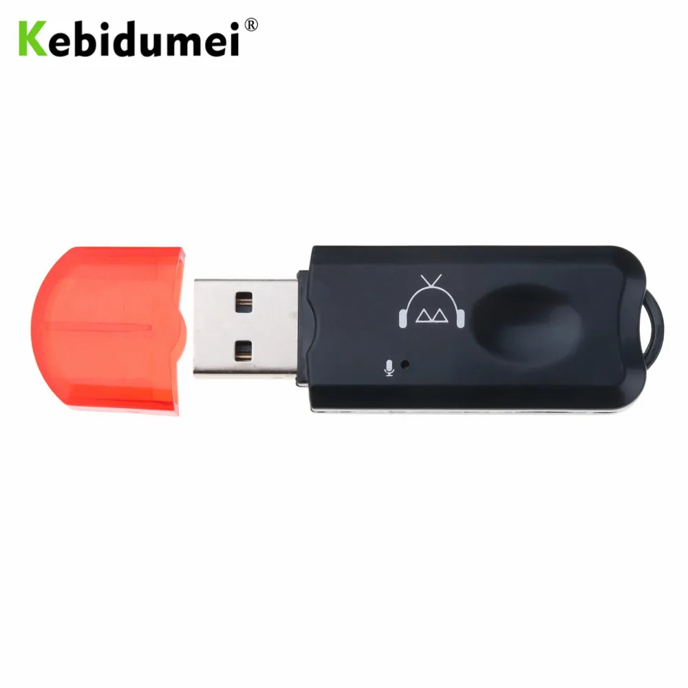 Kebidumei USB Bluetooth стерео аудио Музыка беспроводной приемник V2.1 Handsfree bluetooth адаптер