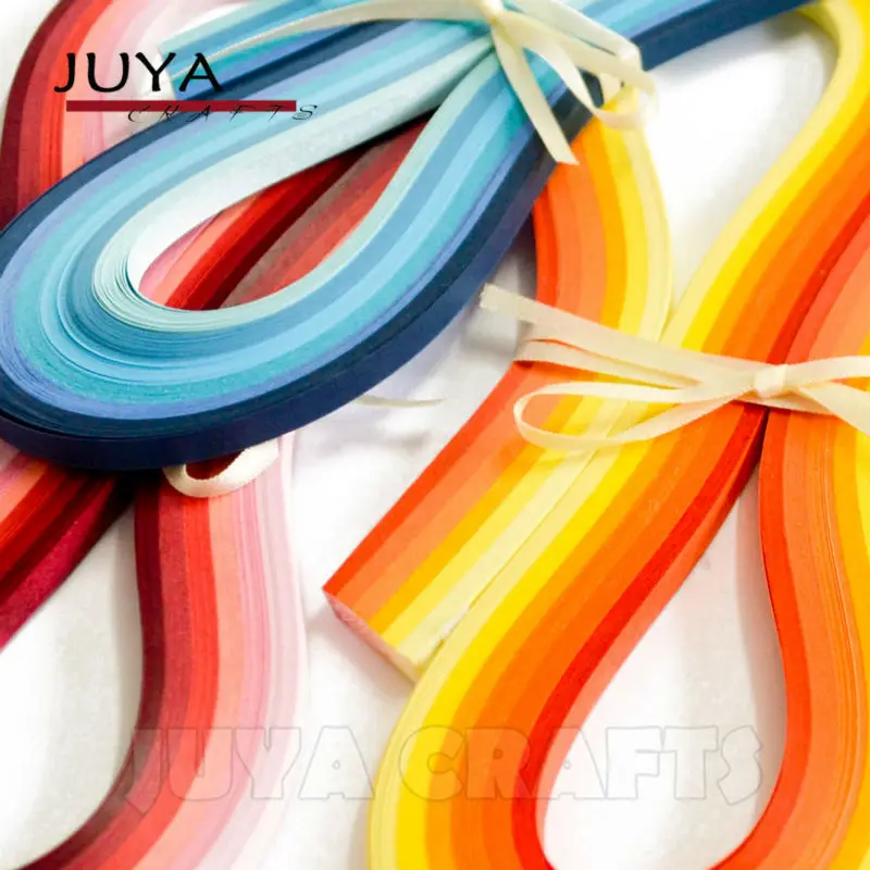 Бумажная катушка JUYA 36 оттенков цветов длина 540 мм ширина 3/5/7/10 полоски 720 всего