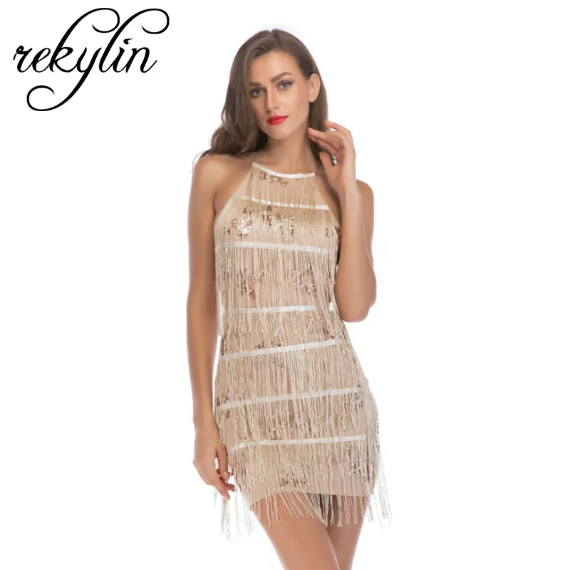 2019 Summer Sexy Paillette Vneck Package Buttocks Dress Sequined Silver Night Party Mini Vestidos Verano | Женская одежда