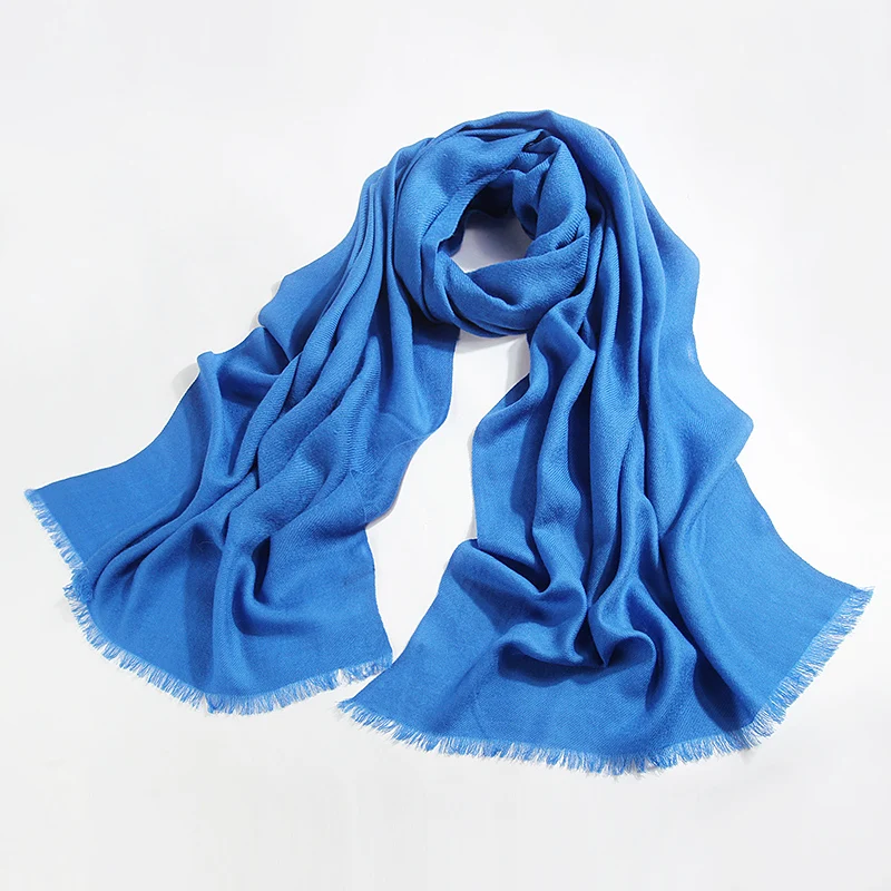 2017 высокое качество Австралийский чистая шерсть шарфы для женщин зимние теплые