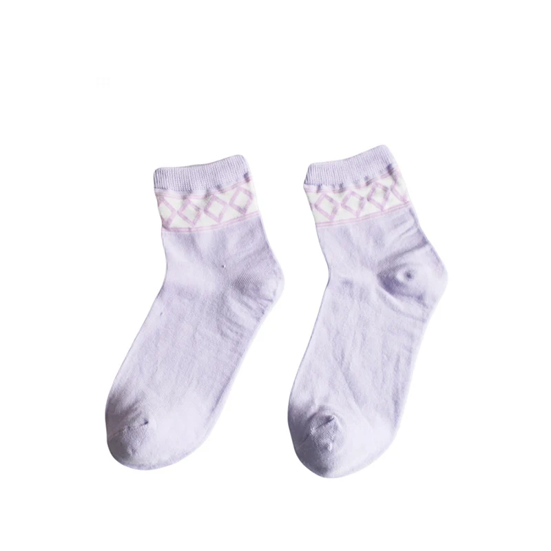 Новые простые Модные женские носки [EIOISAPRA] из чесаного хлопка ручной работы