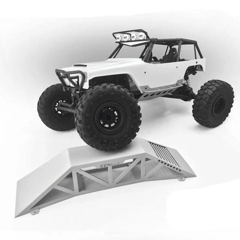 Модель автомобиля на гусеничном ходу 1/10 rc металлическая деталь для внедорожника препятствие 1:10