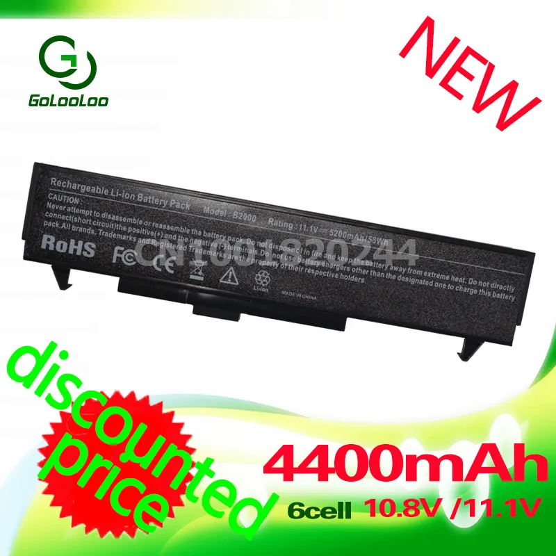 Golooloo 4400 мАч батарея для LG LE50 лм LM40 LM50 LM60 LM70 LB32111B LB52113D LB52113B LHBA06ANONE LMBA06.AEX hp B2000 B2026|4400mah