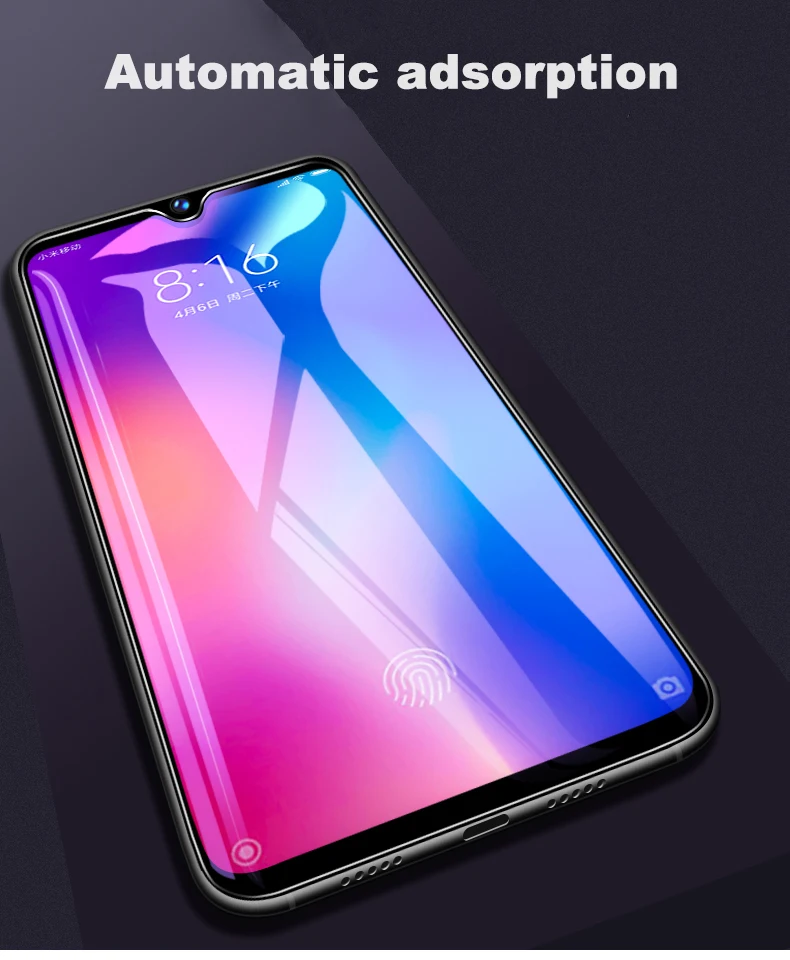 Закаленное стекло 3 шт./лот для Xiaomi mi 9 9se cc9 cc9e Защита экрана закаленное с защитой