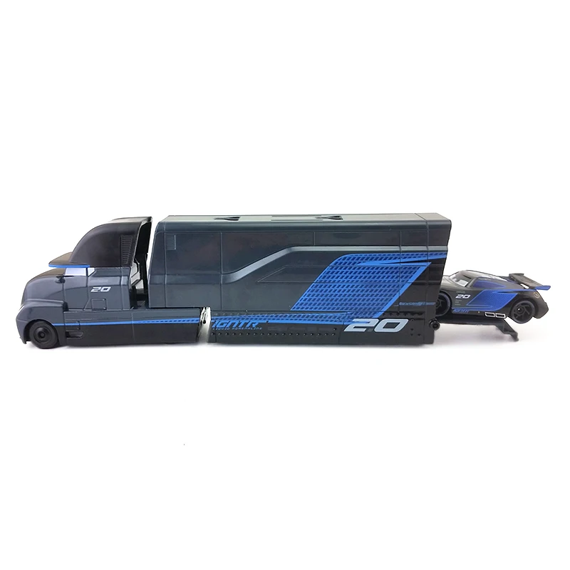Дисней Pixar Cars 3 Jackson Storm's &amp трансформирующий набор грузовиков игрушечный
