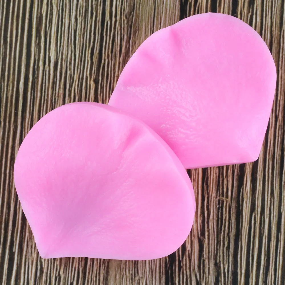 2 шт лепестки лист силиконовая в форме розы прессформы торта украшения