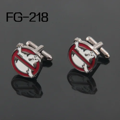 

Men's accessories Father's Day Gift! FREE SHIPPING:High Quality Cufflinks For Men 2014Cuff Links Ghostbusters Wholesales