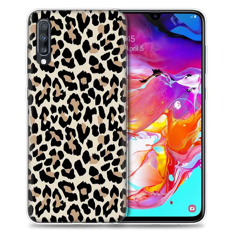 10 Тигра и леопардовой расцветкой чехол для samsung Galaxy A50 A70 A80 A60 A40 A30 A20 A10 M30 M20 M10 A6 A8 плюс A5 A7 A9 чехол для телефона из ТПУ с принтом" - Цвет: 10