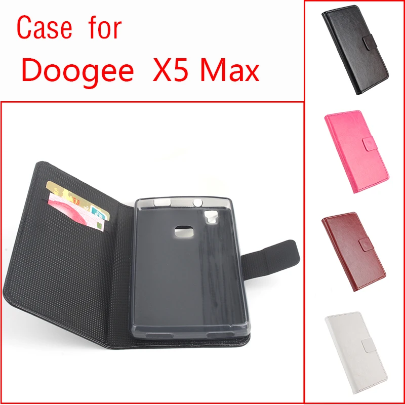 Doogee X5 Max Чехол Флип baiwei бумажник PU вверх вниз stick стенд защитной оболочки Кожаный