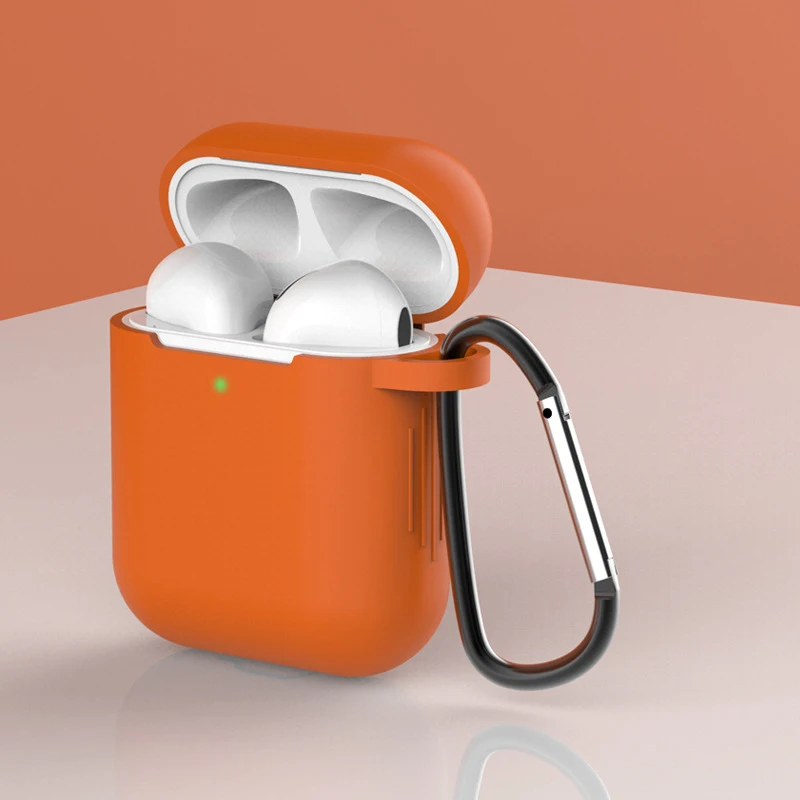 Мягкий силиконовый чехол из ТПУ для Airpods, аксессуары, защитный чехол, прозрачный Ультратонкий чехол, противоударный держатель для Apple Air Pods