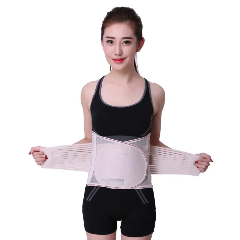Дышащий Ортопедический Корсет AOFEITE для женщин медицинский Поясничный Опора
