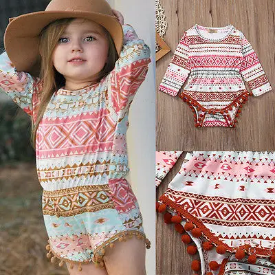 Новинка 2017 года Летний комбинезон в полоску с длинными рукавами для маленьких