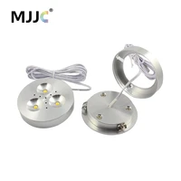 led puck light 12v dc warm natural cool white led downlight lighting for under kitchen cabinets home counter closet furniture