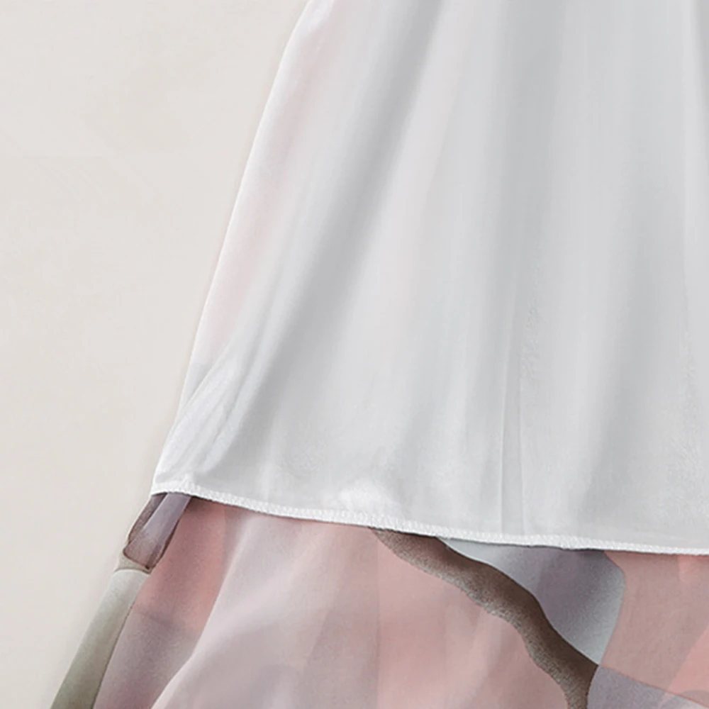 Женская шифоновая юбка до середины голени FTGSDLONG повседневная богемная Юбка со